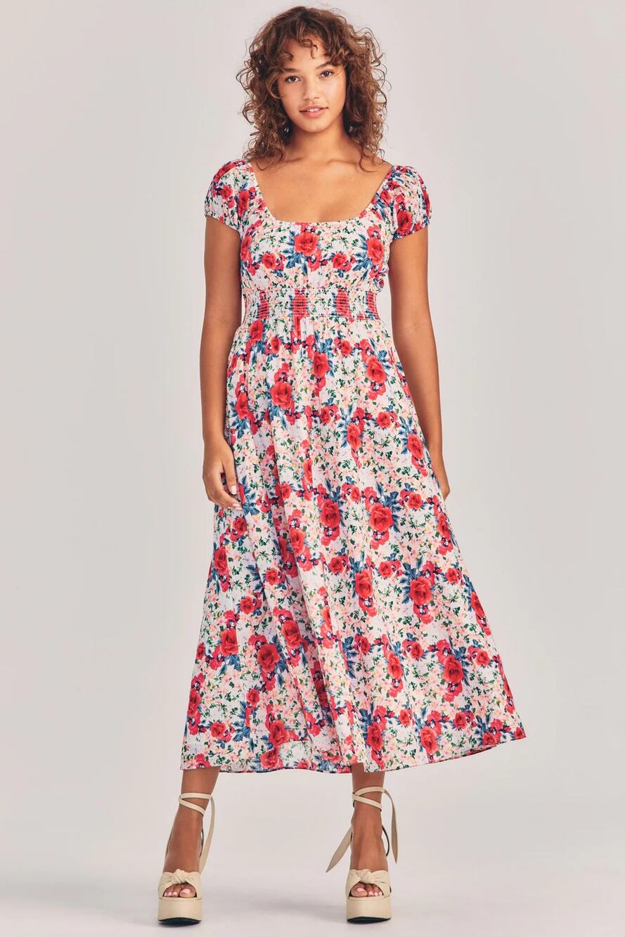 LoveShackFancy X Libery of London Vernon Dress NWT